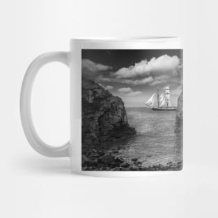 Sailing Passed the Cove Mug